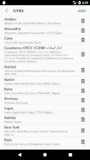 Africa Weather screenshot 4