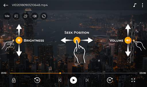Movie Video Player screenshot 1
