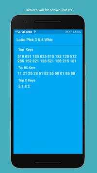 Lotto Pick 3 Whiz & 4 Whiz screenshot 3