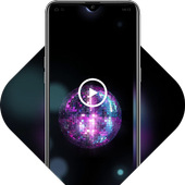 Colorful light ball live wallpaper icon