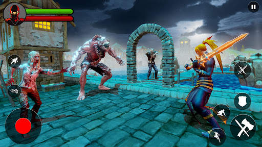 Samurai Warrior - Sword Fighting Games screenshot 2