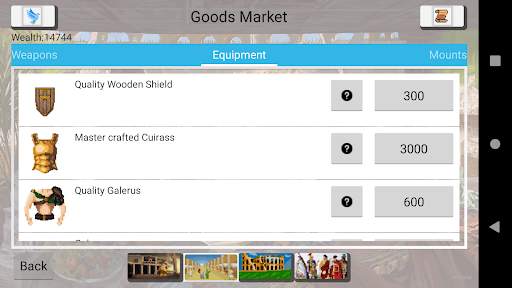 Gladiator manager screenshot 6