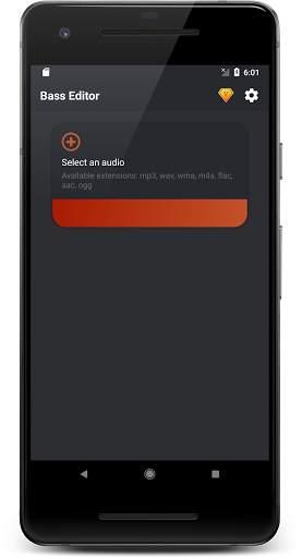 Bass Editor: Boost Bass and Save Music screenshot 1