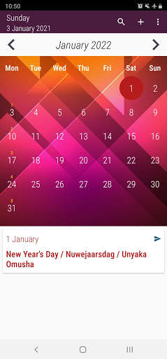 South Africa Calendar 2023 screenshot 2