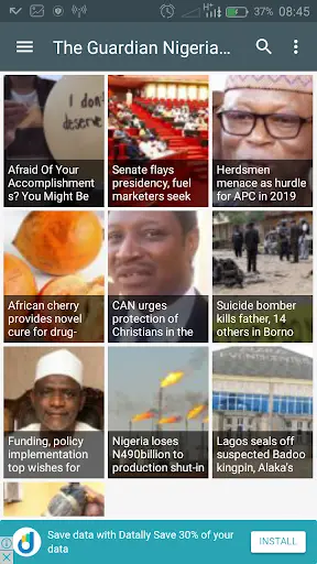 Nigeria Newspapers 3 تصوير الشاشة