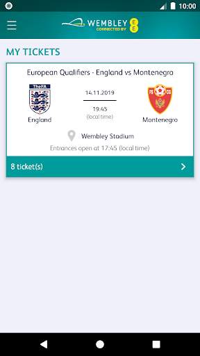 Wembley Mobile Tickets screenshot 3