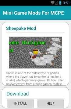 Mini Game Mods For MCPE स्क्रीनशॉट 5