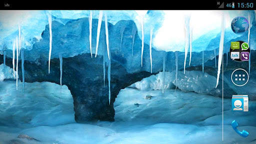 RealDepth Ice Cave Free LWP screenshot 5