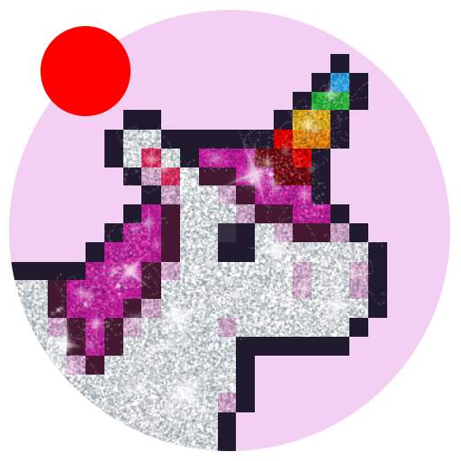 Coloring by numbers unicorns pixel 1.0