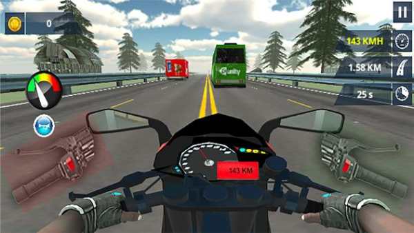 Traffic Moto Speed Rider screenshot 2