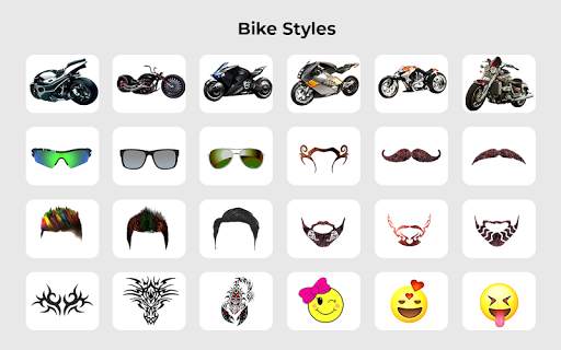 Bikers - Men Women Bike Photo Editor Future Trends screenshot 1