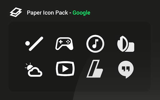Paper Light - Icon Pack screenshot 1