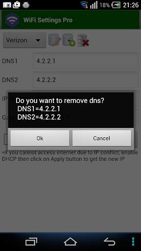 WiFi Settings (DNS,IP,..) PRO screenshot 7