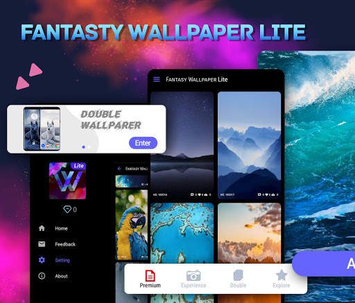 Fantasy Wallpaper Lite screenshot 1
