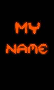 My Name Neon screenshot 1