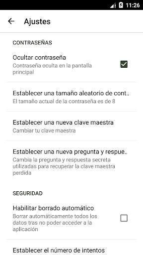 Taquilla de Contraseña screenshot 3