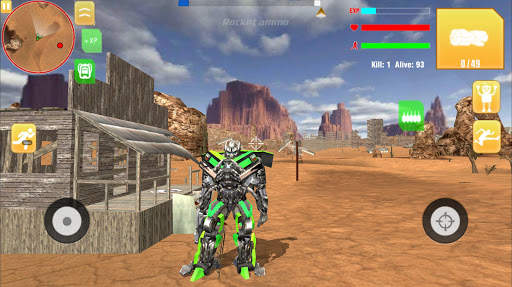 Robot War Free Fire - Survival battleground Squad screenshot 4