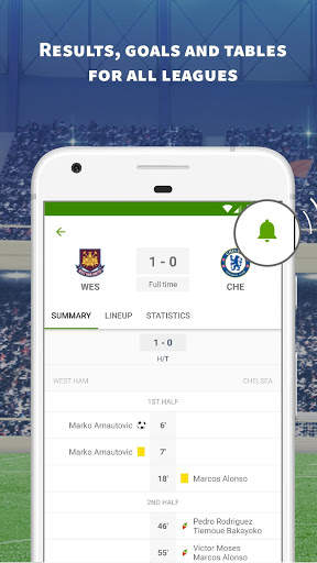 Whatsthescore.com: Live soccer scores screenshot 4
