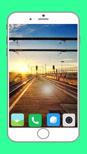 Railroad Full HD Wallpaper screenshot 1