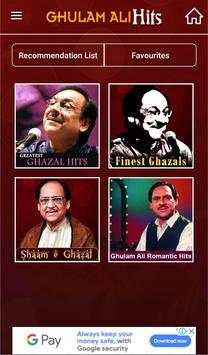 Ghulam Ali Hits screenshot 2
