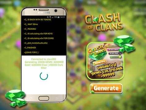 Cheat For Clash Of Clans prank screenshot 3