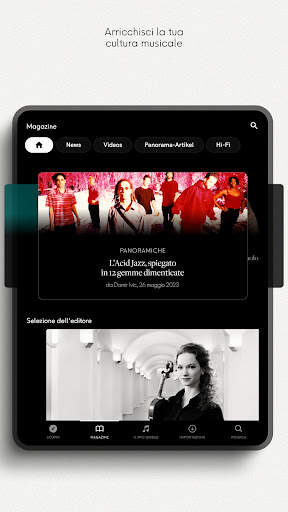 Qobuz: Musica e editoriali screenshot 8