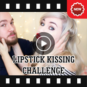 Lipstick Kissing Challenge أيقونة