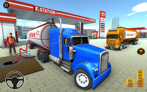 Oil Tanker Driving Truck Games screenshot 5