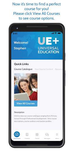 UE+ screenshot 2