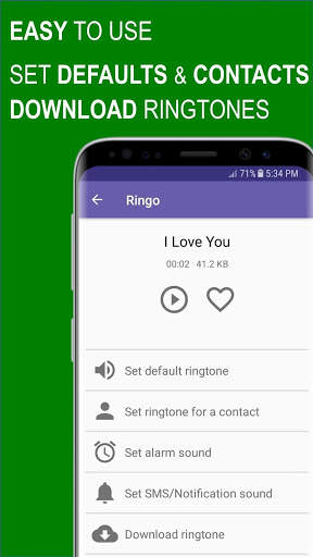 Ringo Ringtones & Notification Sounds screenshot 3