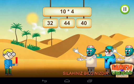 Math vs Undead Matematik Oyunu screenshot 9