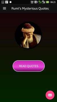 Rumi's Mysterious Quotes screenshot 1