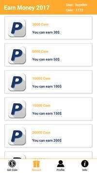 Earn Money 2017 स्क्रीनशॉट 2