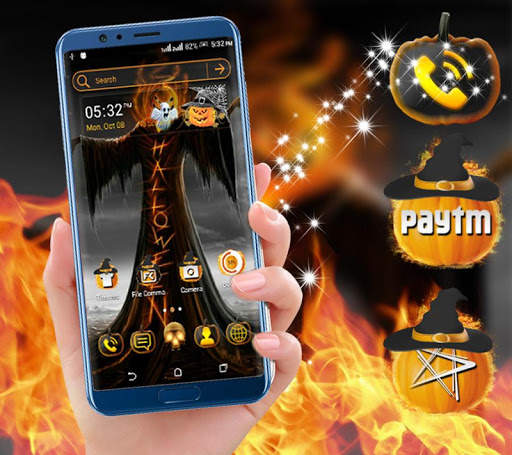 Scary Halloween Launcher Theme screenshot 4
