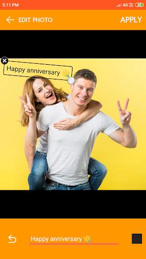 Happy Anniversary Video Maker with Photo and Song screenshot 2