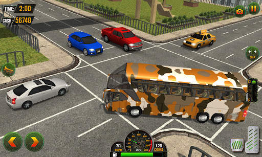 US Army Military Bus Driving screenshot 3