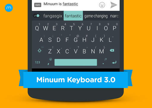 Minuum Keyboard   Smart Emoji स्क्रीनशॉट 1