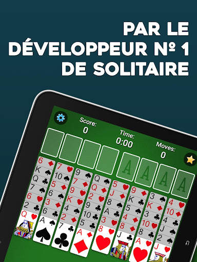FreeCell Solitaire: Jeu cartes screenshot 6