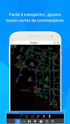 CAD Reader-Fast Dwg Viewer and screenshot 3