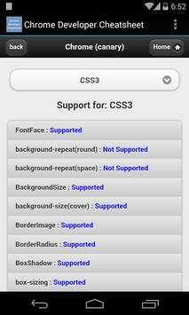 Chrome Developer Cheatsheet 5 تصوير الشاشة