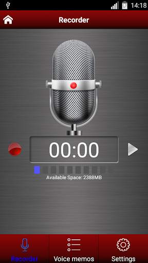 Voice recorder pro screenshot 1