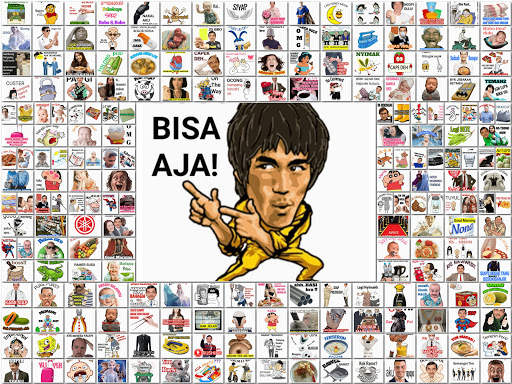 Stiker WA Lucu Keren Gokil Pentol WAStickerApps screenshot 3