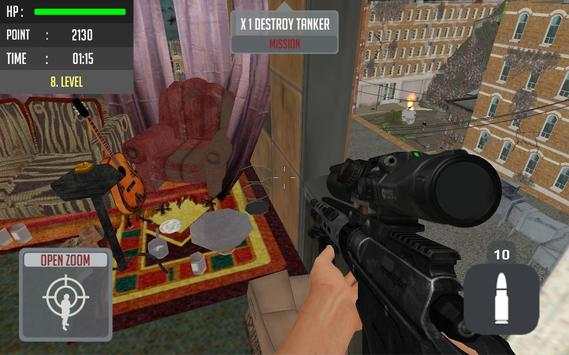 Sniper 3D : Mission-Four Aways screenshot 2