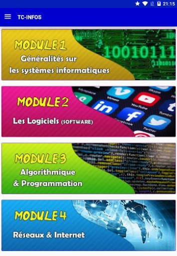 TC-INFOS (دروس المعلوميات) screenshot 1