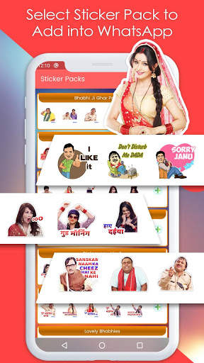 Bhabhi Ji - Stickers for WhatsApp screenshot 1