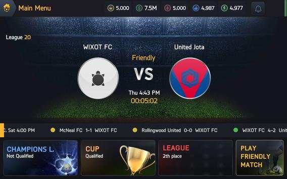 King of Fields - Football Manager Game screenshot 9