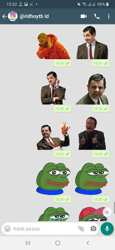 Stiker WA Meme Funny New 2021 WAStickerApps screenshot 3