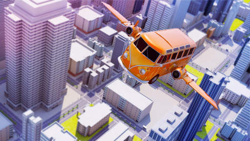 US Flying Bus Driving 2019 screenshot 1