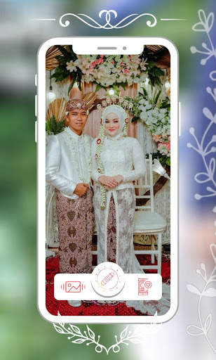 Couple Bridal Hijab Selfie screenshot 2