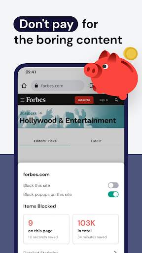 Stands: Fast AdBlocker Browser screenshot 3